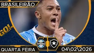 todos os gols da virada do grêmio contra o botafogo.