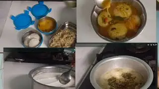 Wake up at 5am / Husband's packed lunch / One pot meal