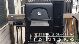 Masterbuilt Gravity Series 560 First Impressions
