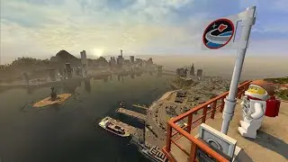 LEGO CITY UNDERCOVER - Free Roam Gameplay & 100% Guide (All Collectibles) - Fresco (Part 2)