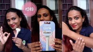 Letshave Evior 3 Body Razor for women| Sensitive skin| Affordable |₹249 | Shaving routine