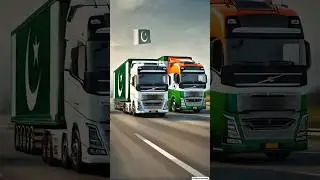 ⚡ Hi-Octane vs Power Boost &ndash; Truck Battle Pakistan vs India! 🚛 #pakistan #india #ai cartoons #truck