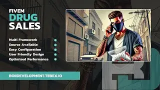 FiveM Drug Sales Script | [QB | ESX | BOII | CUSTOM] | BOII Development