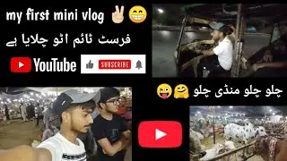 My First Mini Vlog | Chalo Mandi chalen ✌🏻😁😜 #funny content. #World of Pakistan🇵🇰