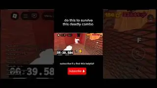roblox grace - do this to survive this deadly combo #grace #roblox