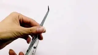 160mm Adjustable Tweezers Anti-static Stainless Steel Tweezers
