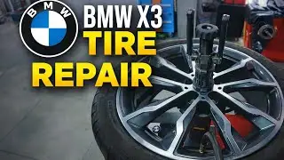 BMW X3 Tire Repair Diary | Step-by-Step Tyre Puncture Repair & Safety Inspection