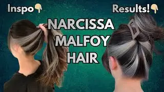 Ep. 49 Narcissa Malfoy Inspired Hair - Chunky Highlights/Block Color Tutorial