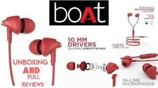 Boat bassheads | Best Headphones | boat earphones | unboxing and full review ||