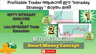 Intraday Live Trading Strategy Using Smart Money Concepts in Malayalam