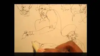 Pen & Ink Tutorial | How to do speed gesture and figure studies