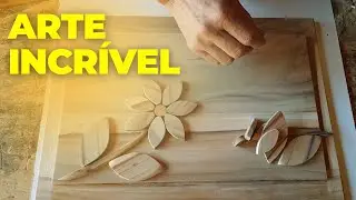 Transforme Madeira em Arte: Aprenda a Fazer uma Flor de Madeira Artesanal - Marcenaria Criativa