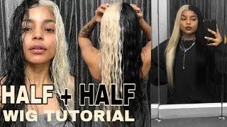 HALF + HALF WIG FT. DSOAR HAIR || ARIANA.AVA