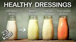 DRESSINGS for Weight Loss (Plant-based)