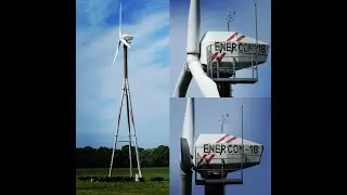 Ostfriesland Tour Enercon E-18 and Nordtank NTK 300 wind turbines 19.08.2020