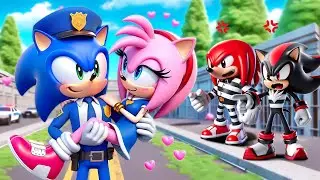 POLICE SONIC Fall In Love With AMY? What's SHADOW'S HIDDEN Plan? | Sonic The Hedgehog 3 Animation