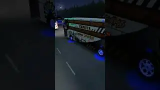 Kanya Travels 🚍 | Bus Simulator Indonesia Realistic Drive 😍 #Shorts