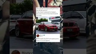 BMW Built This M Car From Spare Parts&hellip; and It Became a Legend 🔥