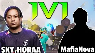 PUBG Mobile Nepal : TDM Fight 1v1 - Sky.HORAA vs MafiaNova