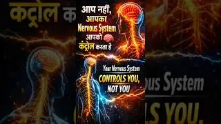 आप नहीं, आपका Nervous System आपको कंट्रोल करता है 🧠 #Shorts #NervousSystem #ScienceFacts #HumanBody