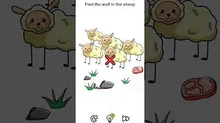 Find the wolf in the ship Brain out level-116 #trendingshorts #viralshort