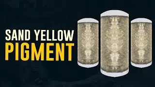 Sand Yellow Pigment Farm: Dojo Colors (Warframe)