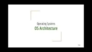 Operating System Architecture  | Operating System Bangla Tutorial