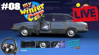 🔴 LIVE - Terminando de Montar o Carro  - My Winter Car #08