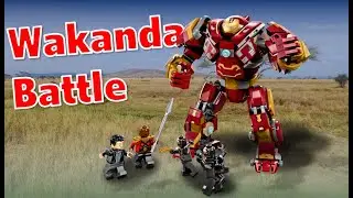 The Hulkbuster: The Battle of Wakanda #lego #marvel #76247 #speedbuild