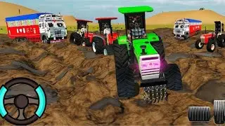 Drive jcb and Unloading Stone from Truck in Game🔥#jcb #tractor #dumper #truck#gamingvideos
