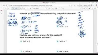 Reveal math grade 4 lesson&nbsp; 7_ 2 estimate quotients