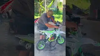 Mini trail 50cc 2tak termurah suara mirip ninja #minitrail #minitrailmatic #shortvideo #shots