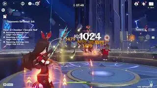Half built Albedo vs 12-1-2 (Plus Amber to proc his E)