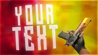 FREE CS:GO Thumbnail Template
