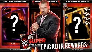 WWE SuperCard Gameplay Ep.10: More EPIC King Of The Ring Rewards & Recap!