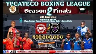 Yucateco Boxing League Season 2 Finals 29 June 2025 at Bintoo Hotels, Sagamu, Ogun State