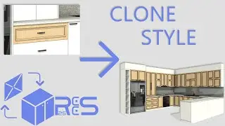 Realtime Custom Cabinetry System 25 (for Revit&reg;) : CLONE STYLE