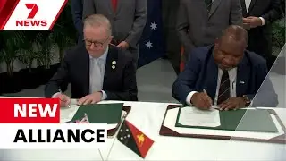 Australia's new military alliance | 7NEWS