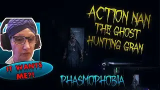 Grandma Plays Horror Game | Phasmophobia | OLD LADY GAMER PLAYS