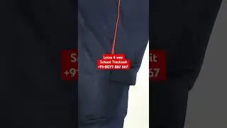 School Tracksuit Manufacturer | Shubham Enterprises Meerut | ProAMP #youtubeshorts #shortsfeed