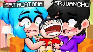 ¡SRJUANCHO Y SRTACATANA ADOPTAN A BEBE ODDY EN MINECRAFT!👶💖 - Oddy MINECRAFT ROLEPLAY