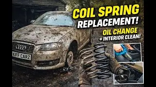 Fixing a Neglected Audi | Suspension, Oil Change & Interior Clean