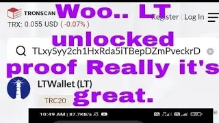 LT UNLOCK AND WITHDRAWAL RESEARCH WITH PROOF .