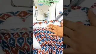 Poncha design,pant mohri design,pant bottom design,#starboutique #ponchadesign #shortfeed