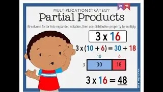Multiplication- bar method 2 digit numbers