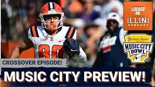 PREVIEW: Illinois vs Tennessee Music City Bowl | Who Wins the Shootout? | Illini Podcast