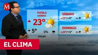 Clima de hoy viernes 23 de enero de 2026 | Pron&oacute;stico con Nelson Valdez