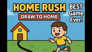 Home Rush: Draw to Home  Super Fun Puzzle Game for Kids! 🏃&zwj;♂️🏠 নতুন গেমপ্লে! | Bangla Sakib Gaming 🎮