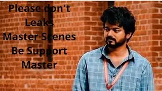 Don't Leak Master Scenes 🙏 Master Only Theaters Please Watch And Support💪