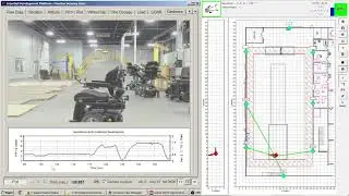 Indoor UWB Real-Time Location System (RTLS) : Infrastructure -- vs -- Virtual Tether : Test Video